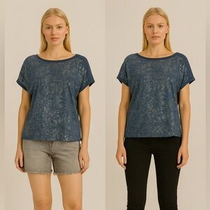 Plus Size Nuco Top in Blue! 🌟